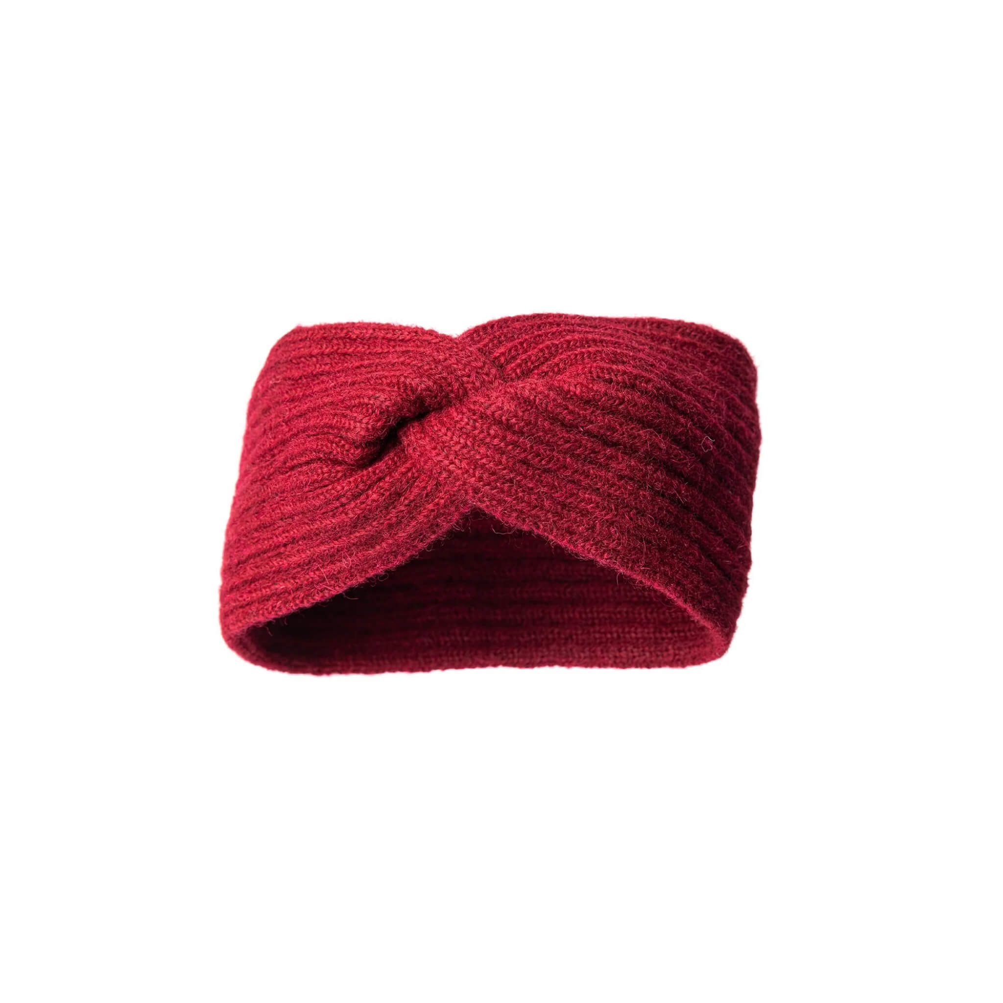 Alpaka Stirnband für Damen von Alpakin in rot
